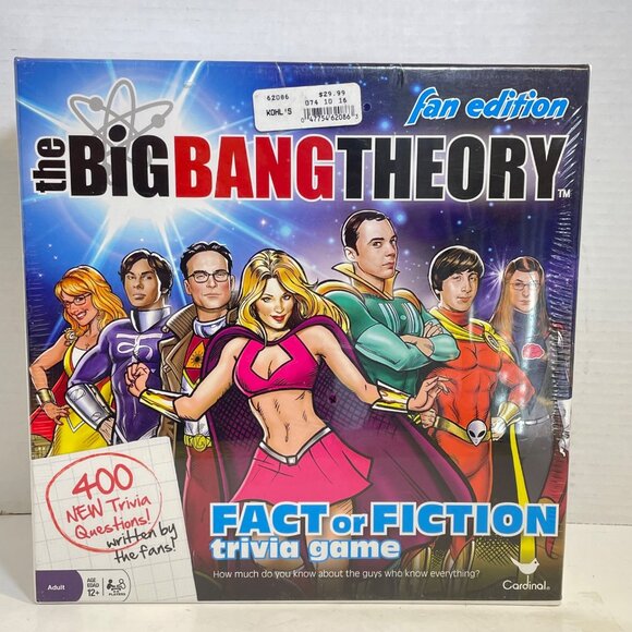 The Big Bang Theory Fan Edition Fact Or Fiction Trivia Game - Picture 2 of 12